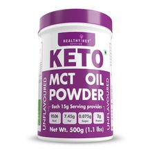HealthyHey Nutrition Keto MCT Oil Powder - Unflavored